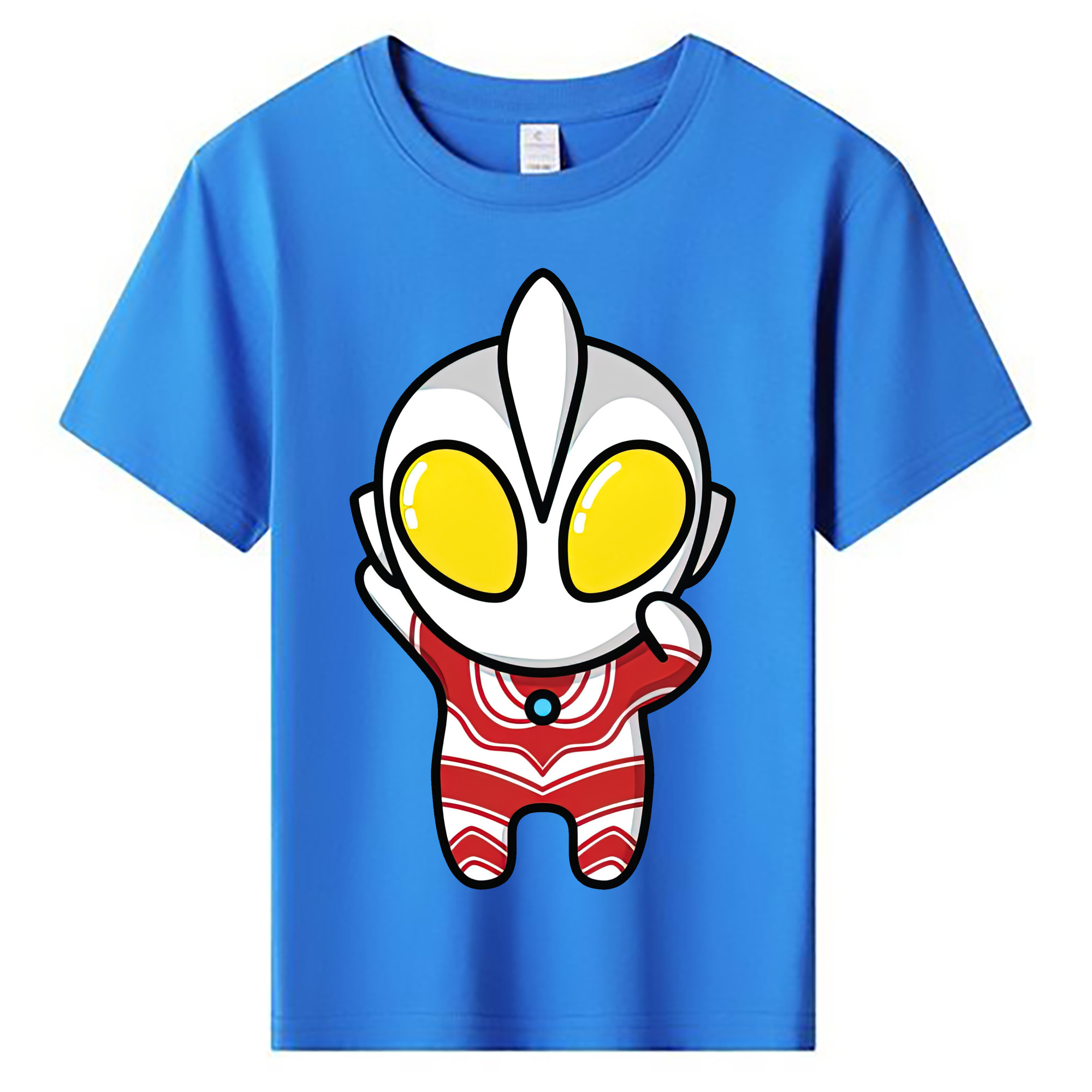 （画像用） ウルトラマン Ultraman 綿100％キッズTシャツ（フロントプリント）